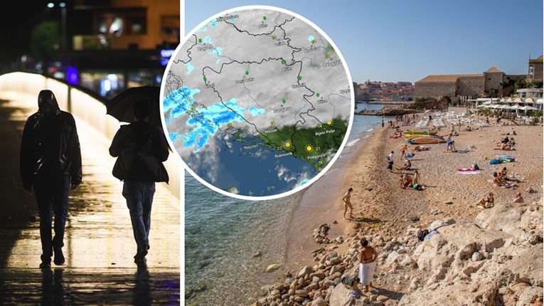 Ludo vrijeme: U Šibeniku za zimsku jaknu, u Dubrovniku sunce i 24 stupnja